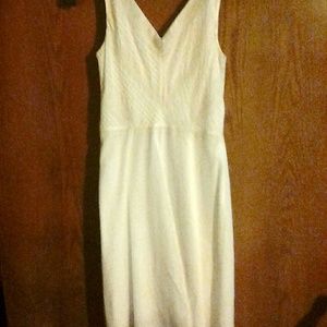 Off white Anne Taylor tea length dress